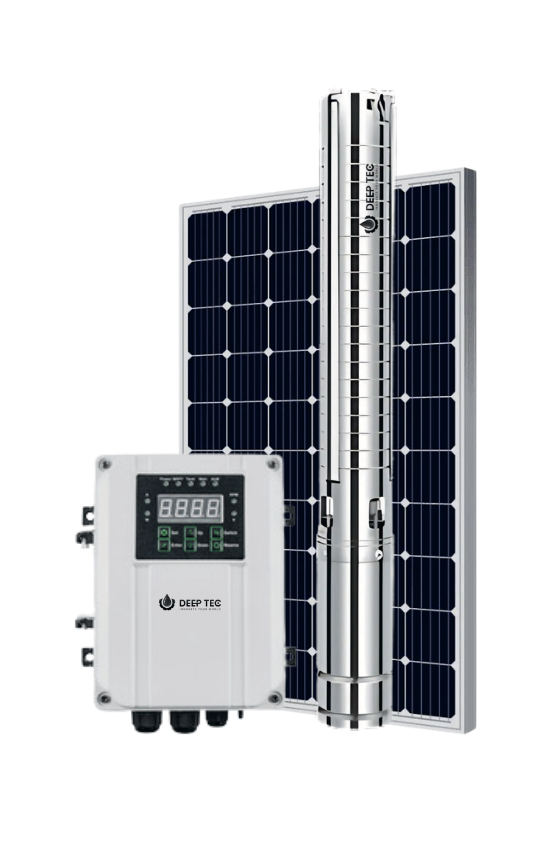 DEEP TEC 300W (0.5HP) DC Solar Water Pump | 3,000L/Hr | 30m Head