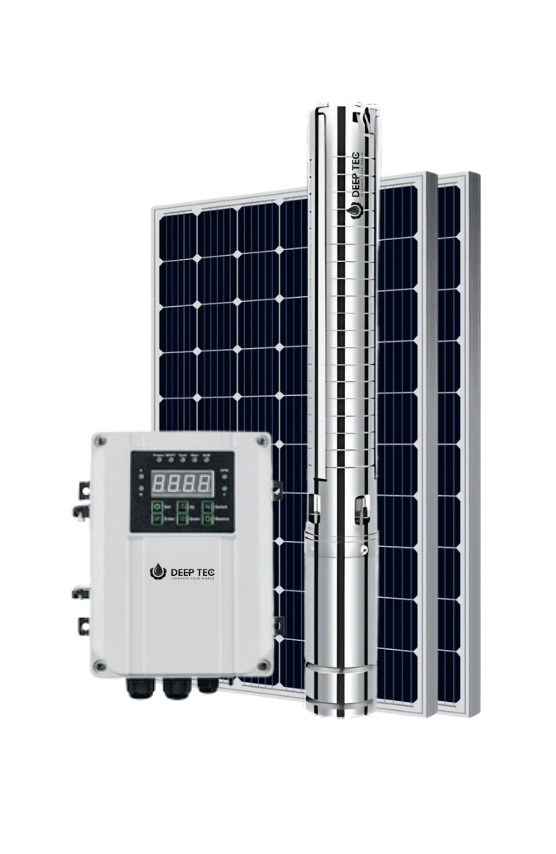 DEEP TEC 750W (1HP) DC Solar Water Pump | 9,000L/Hr | 35m Head