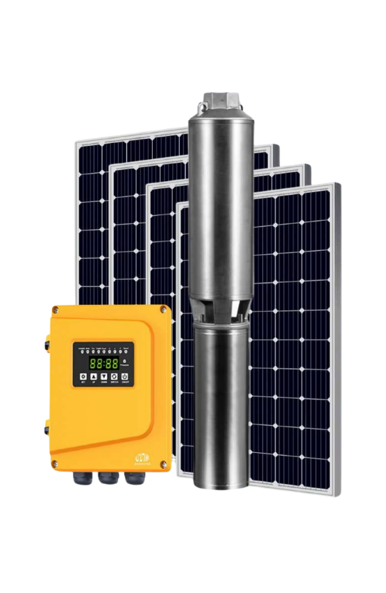 SAMKING 1800W AC/DC Solar Water Pump | 109m Head | Deep Borehole Pump