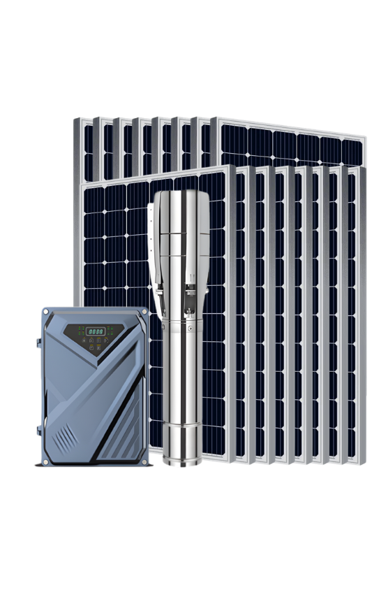 DIFFUL 7500W AC/DC Solar Pump | 10HP | 95,000l/hr | 66m Head